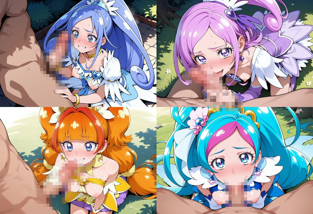 プリキュアの命乞い 何でもします、許してください… 画像8