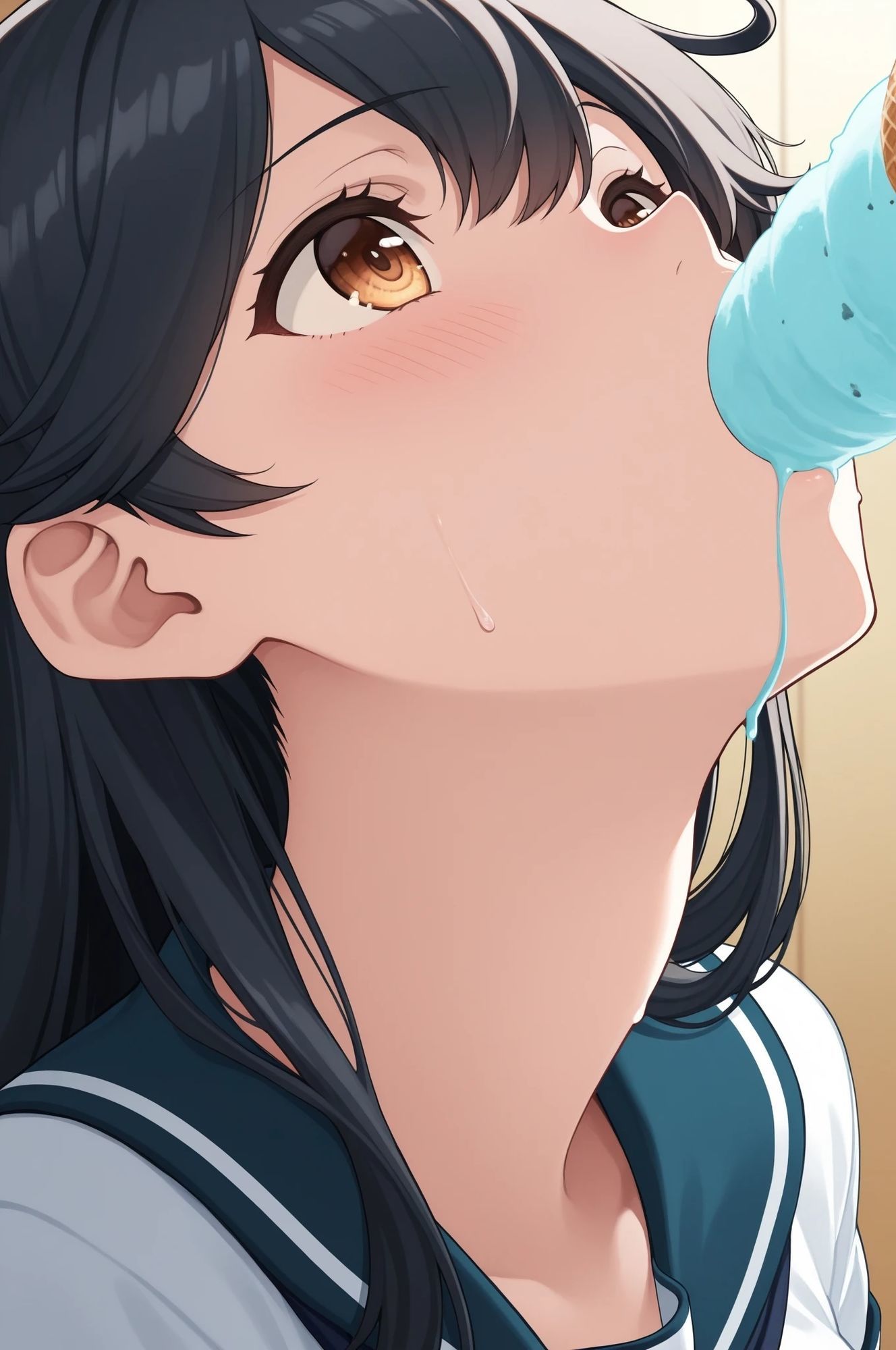 虹かけ誌 艦隊これくしょん  イラスト集30 潮のサンプル画像 4