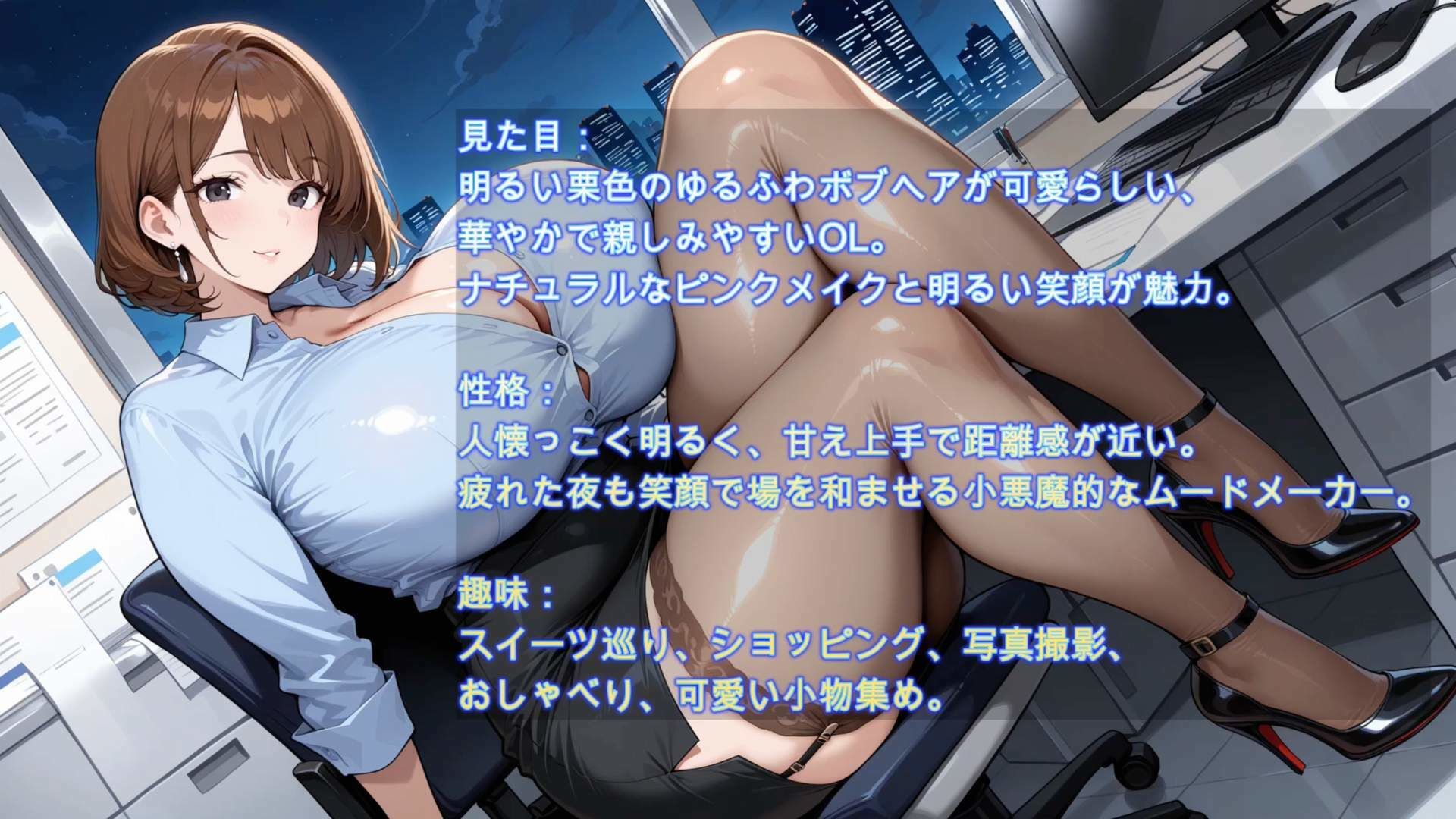 終電後の禁断オフィス 〜爆乳OLたちの残業密会〜のサンプル画像 6