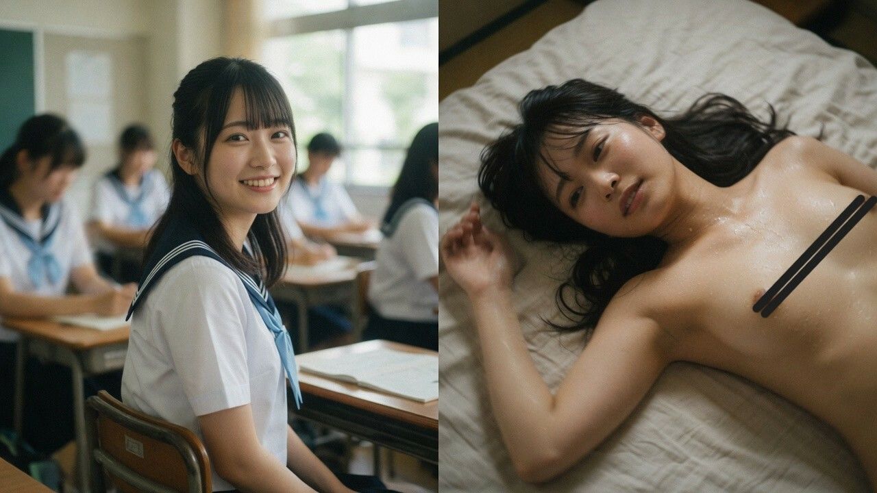『JK分割日誌』 〜制服美少女の日常と、密室で見せる痴態〜のサンプル画像 5