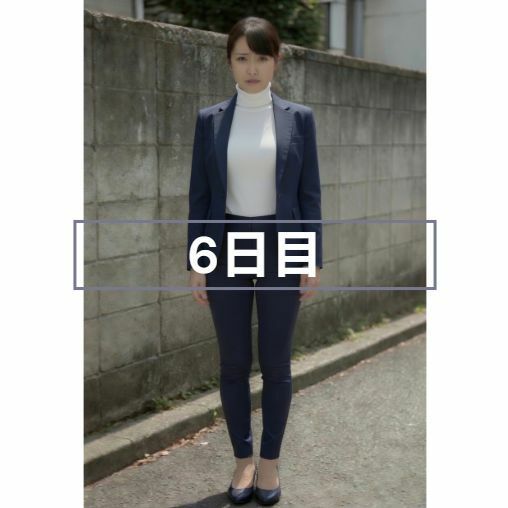 仕事中の無防備OL しゃがみパンチラが弱みになり…6日連続で今日のパンツ見せてもらいましたのサンプル画像 6
