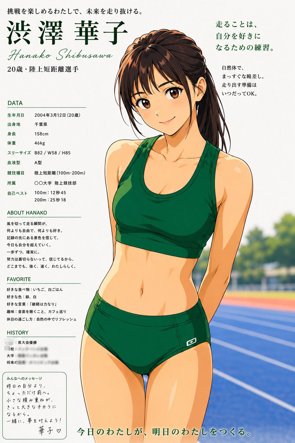 【CG】女子陸上部ヌードグラビア写真集 Vol.2のサンプル画像 2