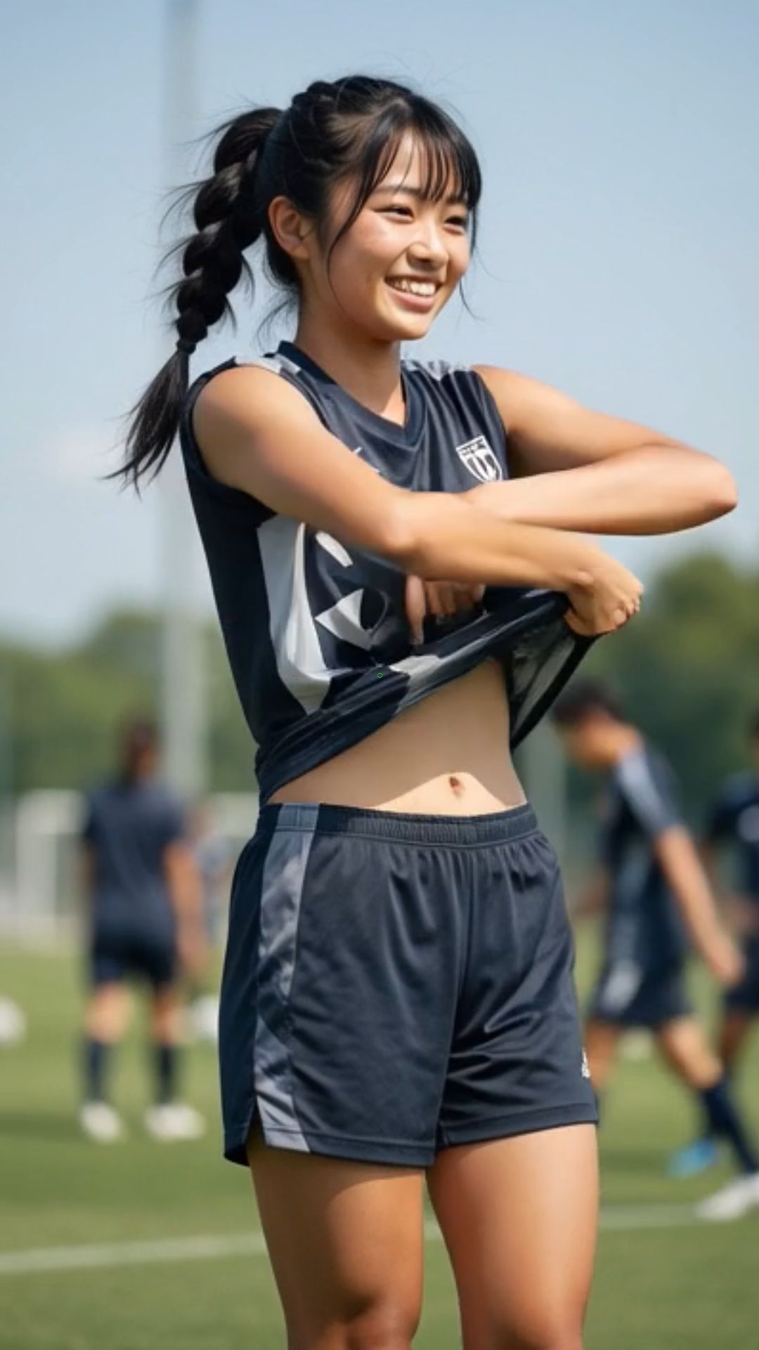 サッカー女子 ワールドカップ 観戦 盗撮 ボーイッシュ 女子校生 パンチラ セクハラ 外国人 ユニフォーム 観戦中 部活 クラブのサンプル画像 6