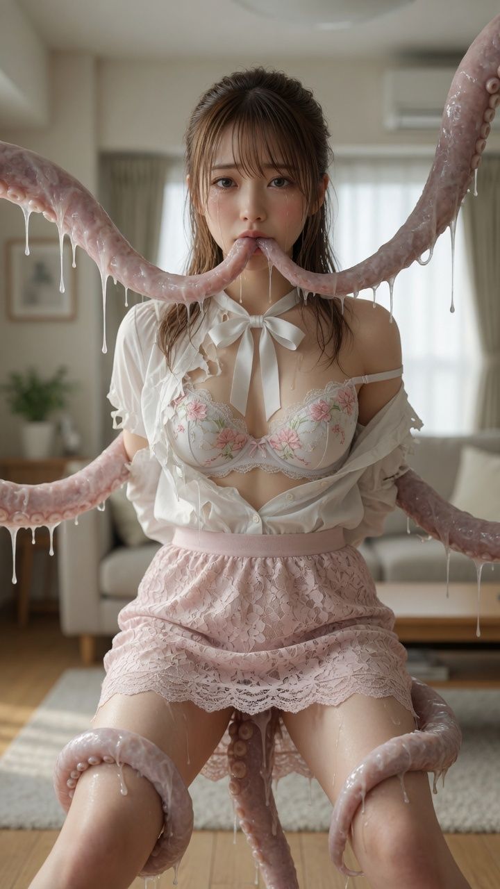 美人美少女、人妻、新採教師、ナース、銀行員が触手に犯●れぶっかけられのサンプル画像 6