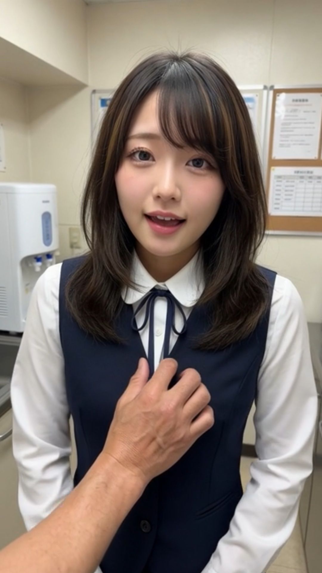 新入社員 給湯室 課長 先輩 いたずら 不倫 セクハラ ブラジャー パンティ OL 職場のサンプル画像 5