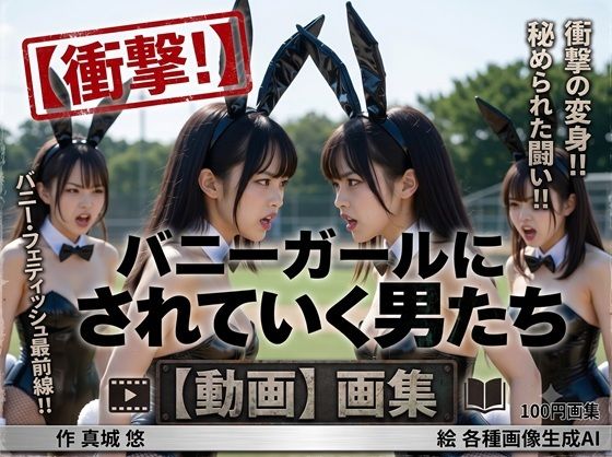 【衝撃!】バニーガールにされていく男たち 画集 [真城の秘宝館]