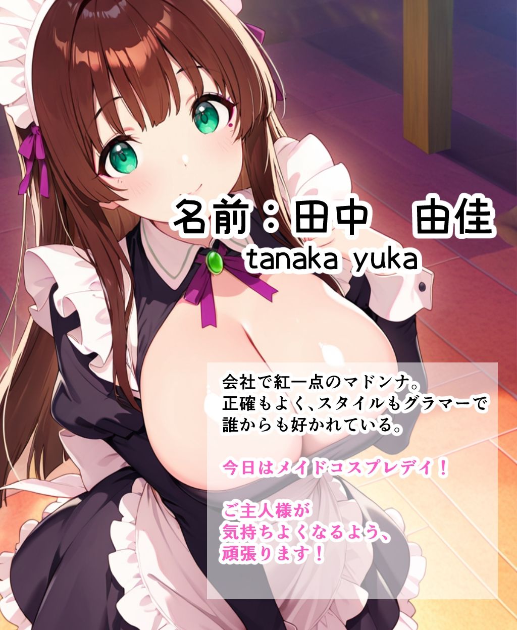 メイドプレイをしたら命令されて中出しHのサンプル画像 6