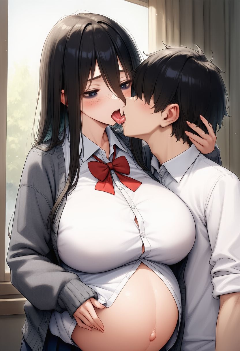 エロい体の陰キャクラスメートとsexして妊娠させて出産させてを2回 画像7