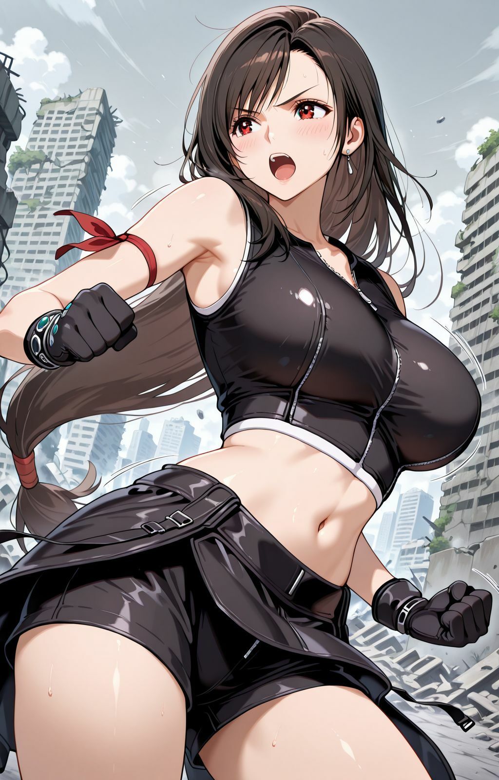 女格闘家総集編のサンプル画像 5