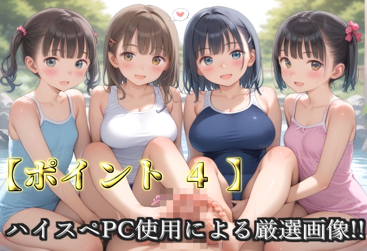 【プレミアシリーズ】【豪華特典あり】スク水巨乳ロリ学園乱交 真夏の混浴温泉で集団乱痴 修学旅行編【500個】のサンプル画像 6
