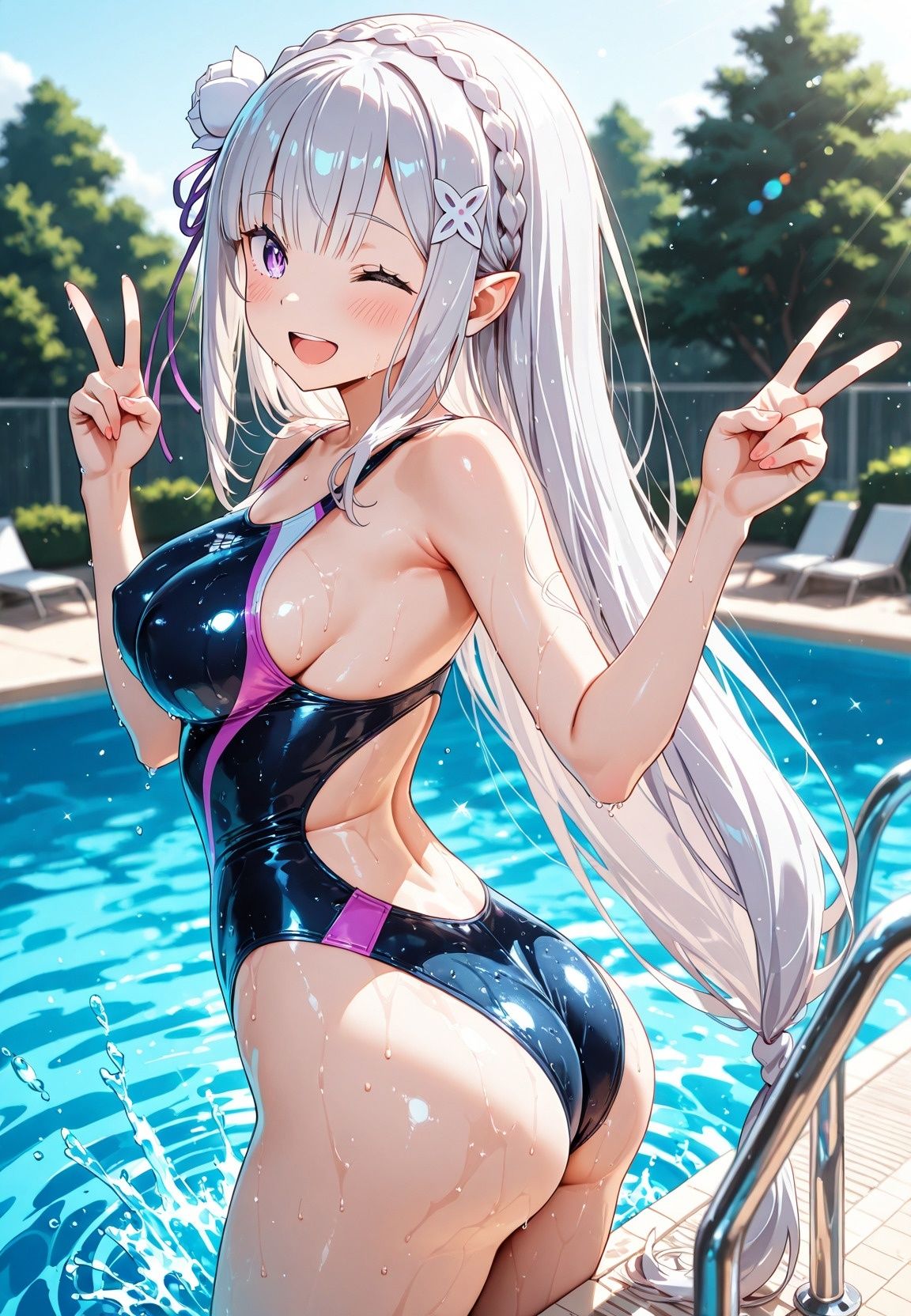 甘々エッチなコスプレ詰め合わせ 〜優しくたっぷり愛されまくり〜 R〇ゼロから始める異世界生活のサンプル画像 6