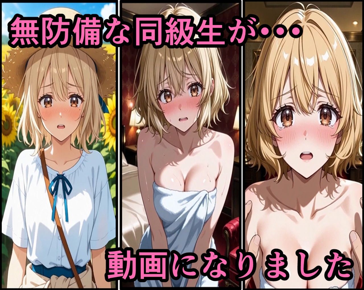 無防備すぎる同級生に、理性が追いつかなかった話 ―夏姫との初めて―【第10話動画版＋夏姫CG集】のサンプル画像 1