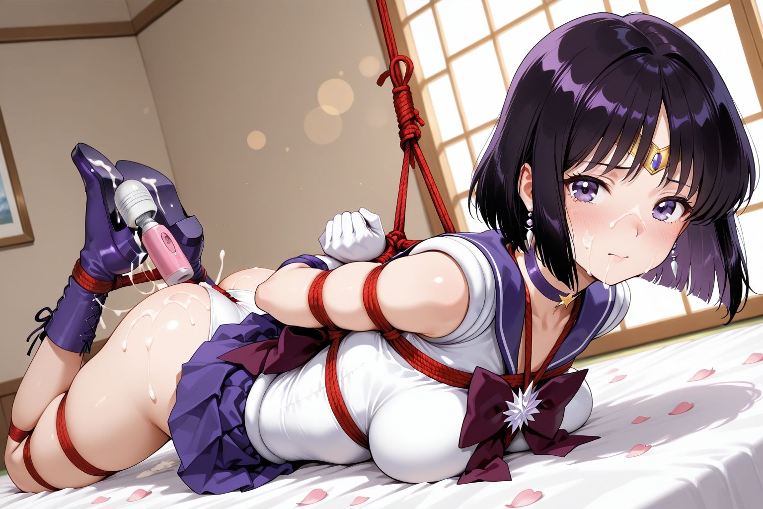 夢見る乙女の調教コレクション12〜美少女戦士〇ーラームーン風9・土萠〇たる風・緊縛編のサンプル画像 6