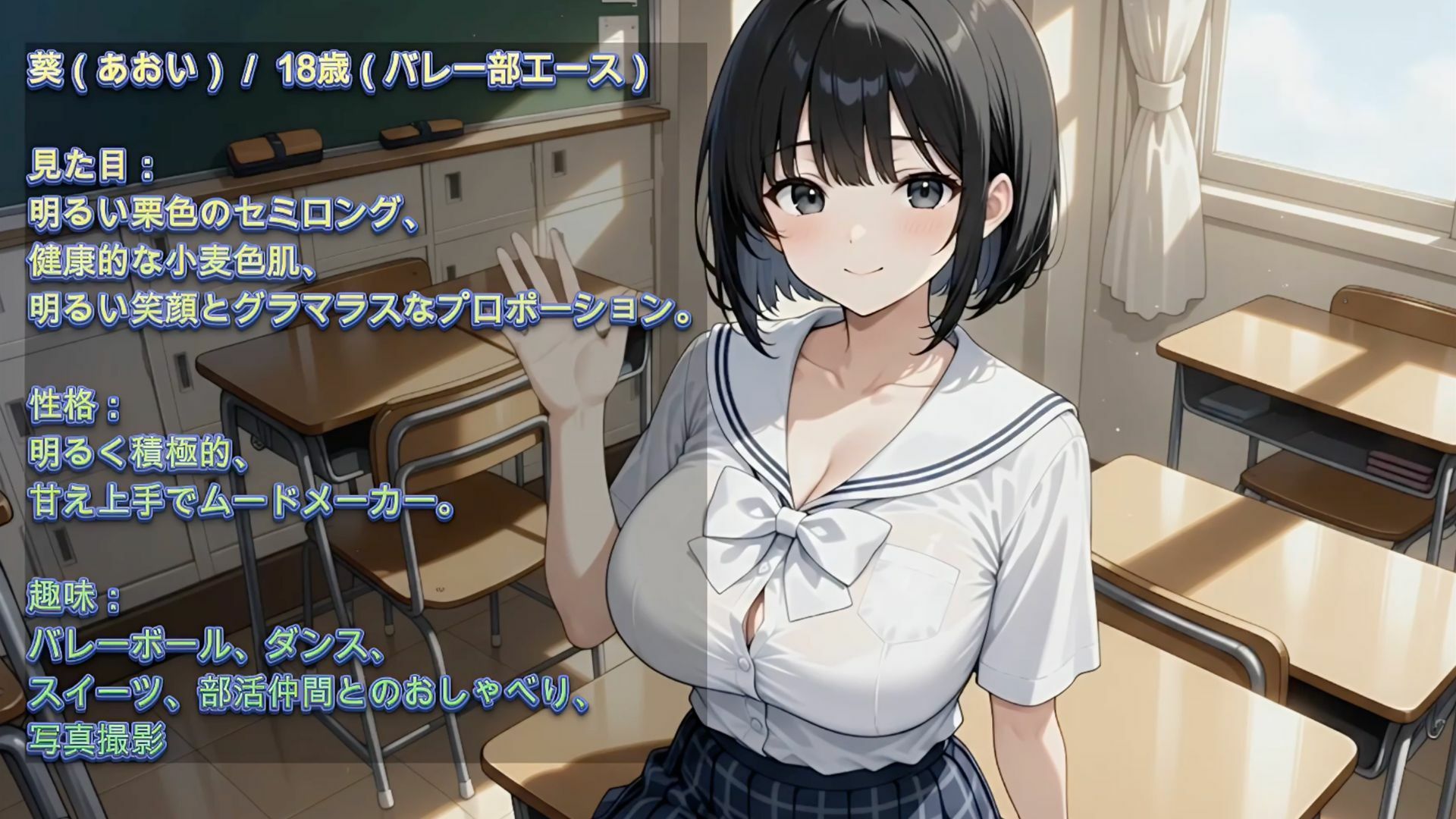 部活動女子たちの禁断特別レッスン 〜爆乳水泳部&バレー部女子の甘い誘惑〜のサンプル画像 6