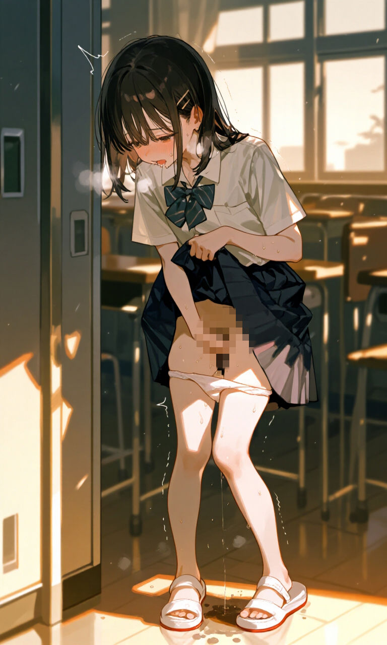 教室で…のサンプル画像 4