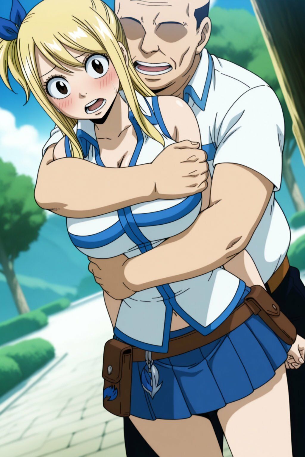 ルー○ィ キモおじ強●種付けのサンプル画像 2