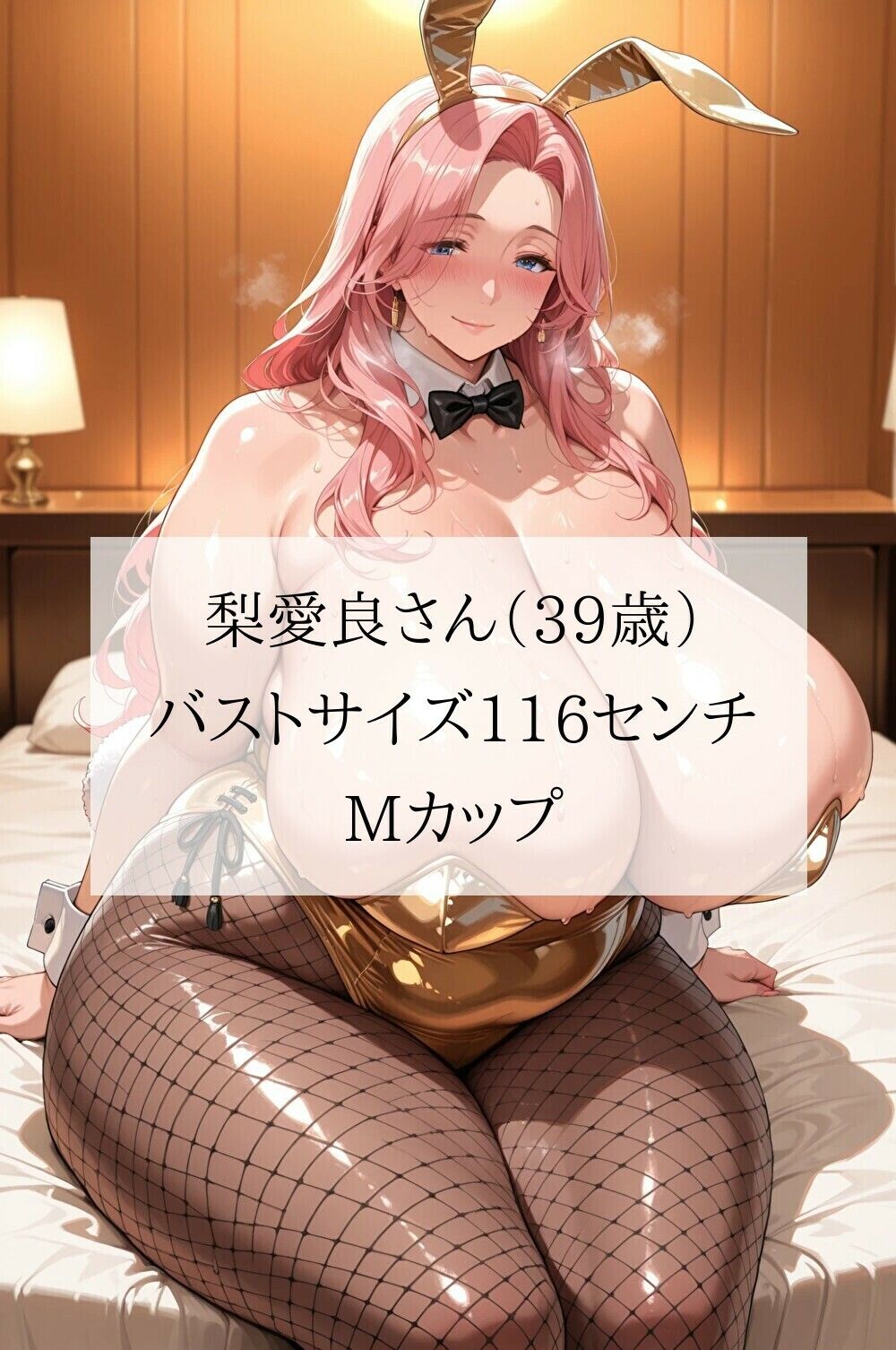 【アニメ】超乳人妻バニー濃厚フェラチオ倶楽部〜豊満おっぱいをタプタプ揺らし肉厚巨尻をふりふりしながらねっとりしゃぶる熟女ウサギ嬢〜のサンプル画像 5