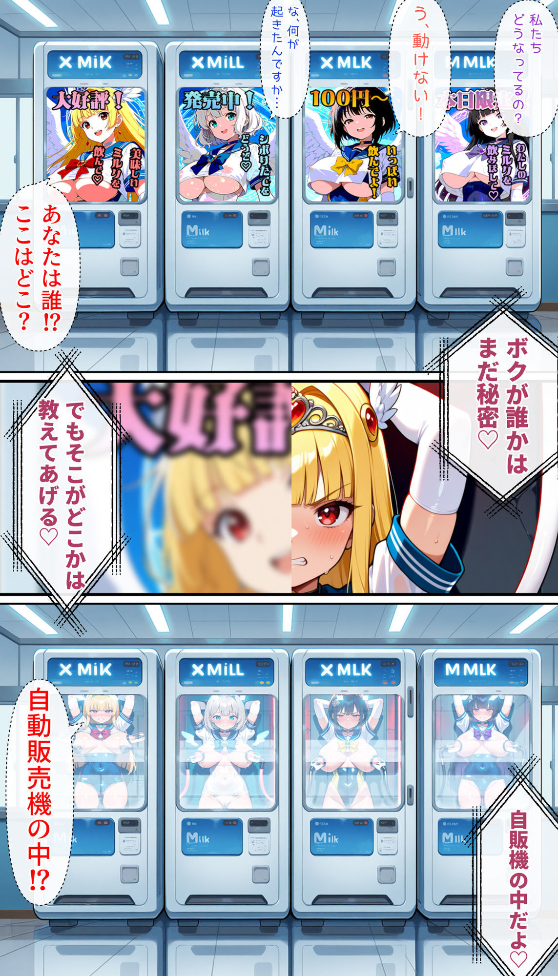 聖翼天使セラフィック・ナイツ〜裏切りのザーメンプール〜『学校は安全だと思ったのに』のサンプル画像 6