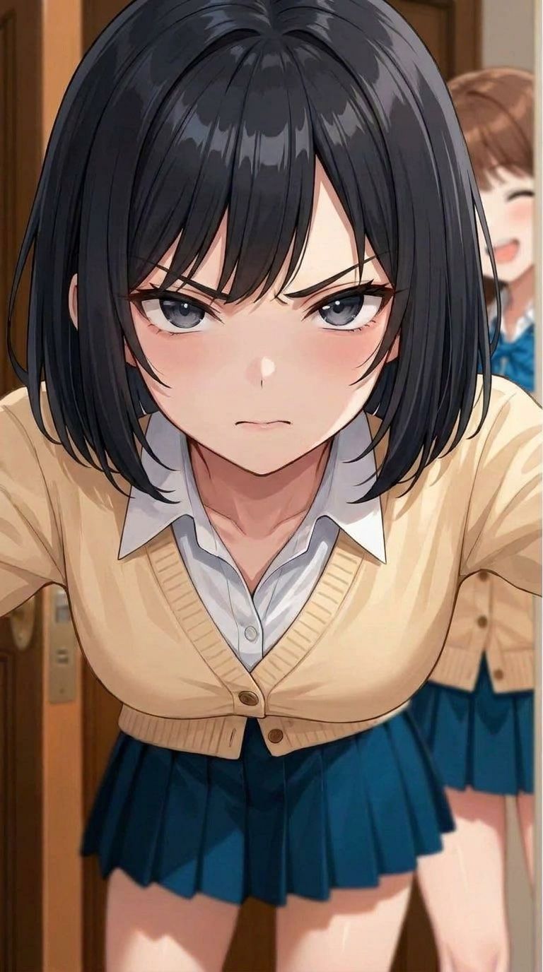 （エロなし）妹の友達がグイグイきて困る（前編後編統合版）のサンプル画像 6