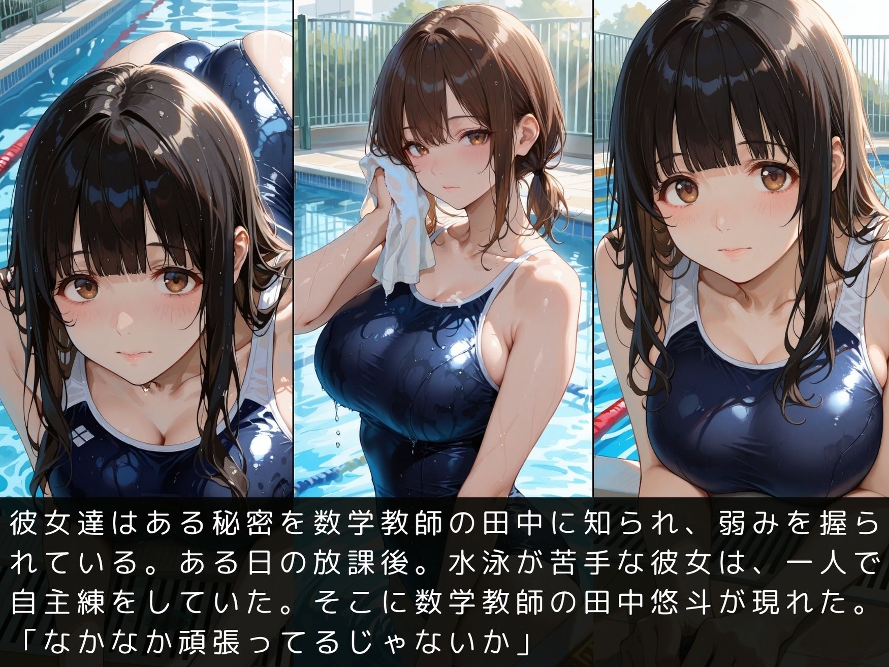 放課後の性指導〜禁断の記録〜プール編〜のサンプル画像 4