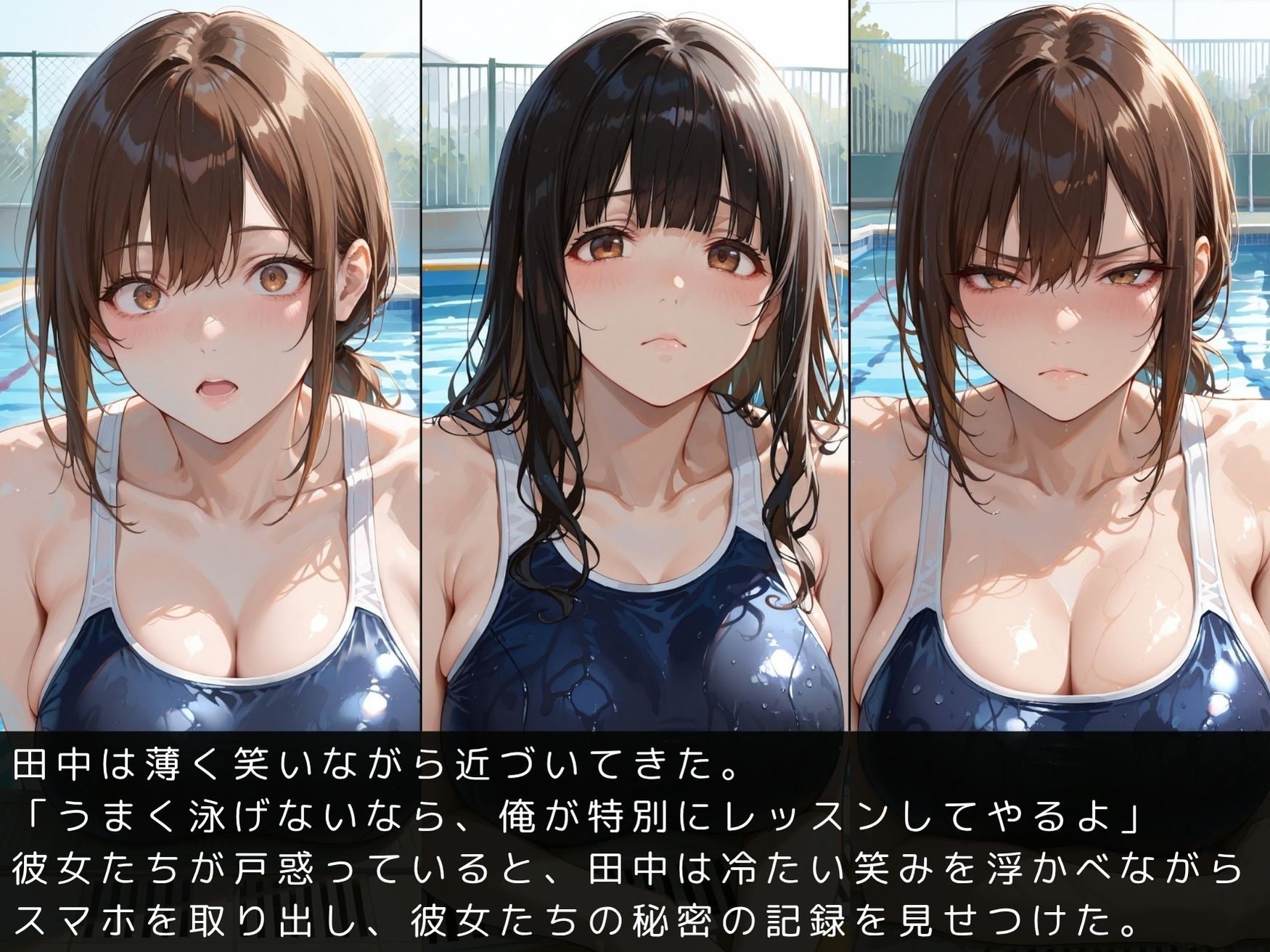 放課後の性指導〜禁断の記録〜プール編〜のサンプル画像 5