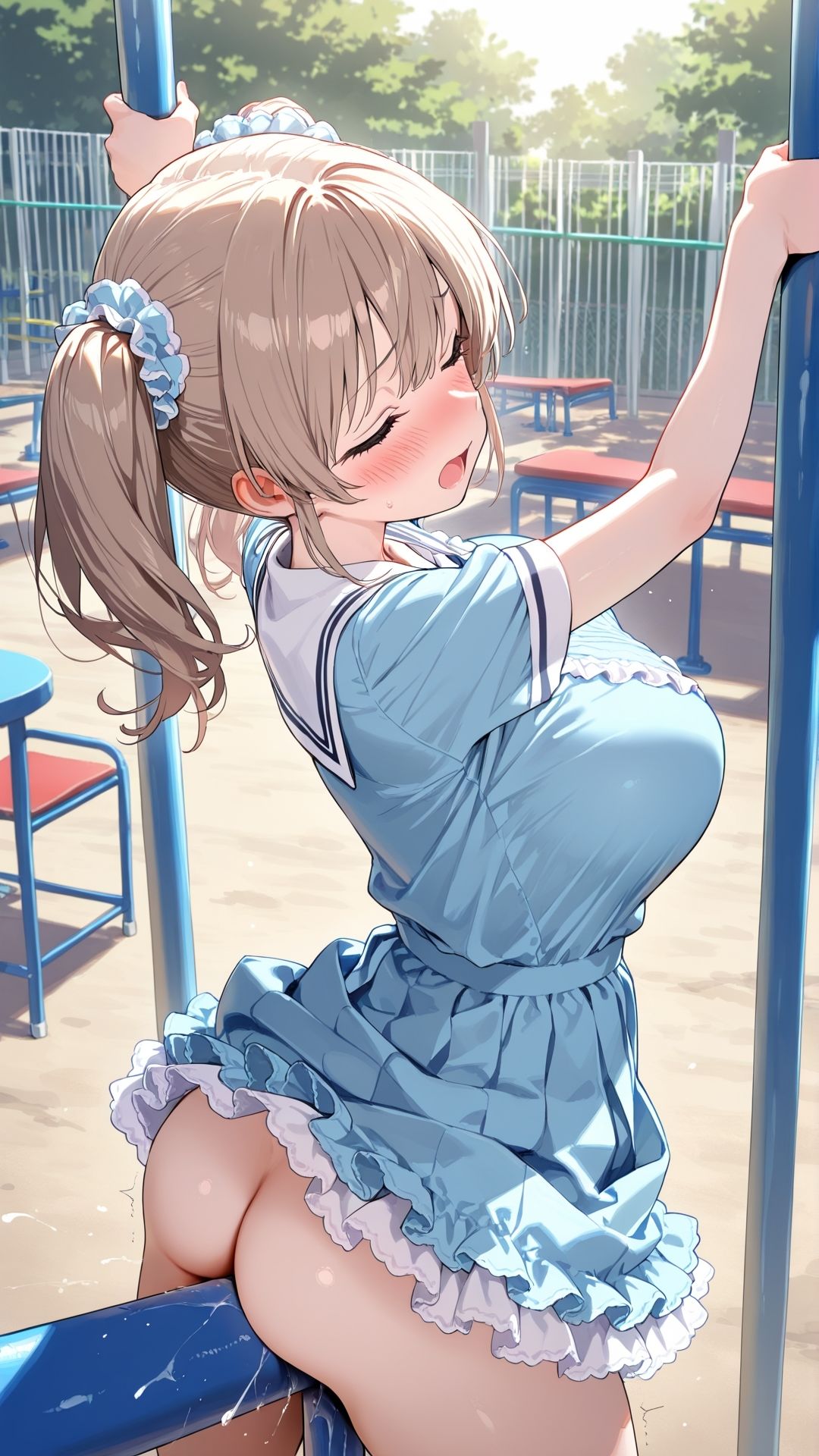 【角オナニー動画】きもちいい角を見つけちゃった女の子たち〜パート（11）お尻スペシャルのサンプル画像 6