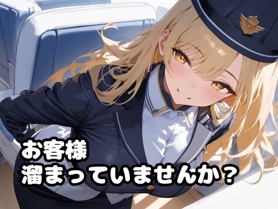 爆乳CAさんのHな機内サービスのサンプル画像 2