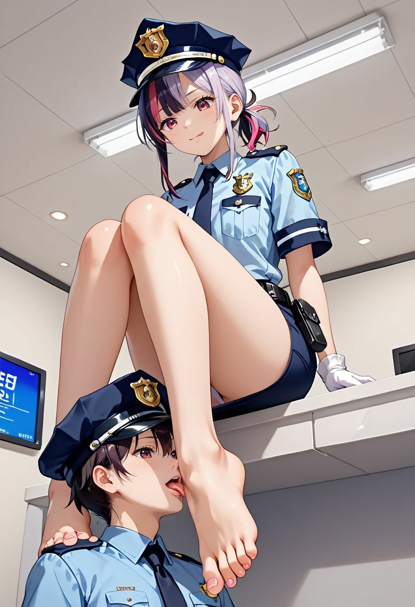 女王様と舐め犬 vol.14 M男を翻弄する女警察編のサンプル画像 6