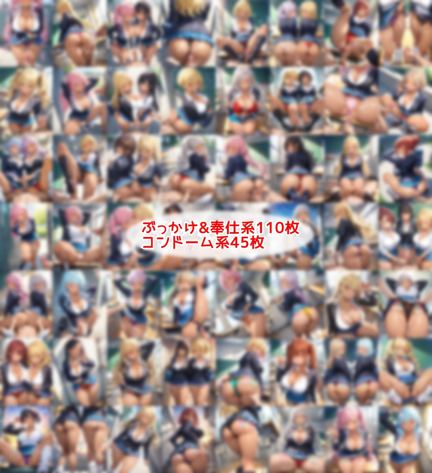 超ミニスカ女学園 番外編3〜パンツ丸見え黒ギャルJKのパンチラ観察したり、見抜きしたり、射精のお手伝いしてもらうイラスト集〜のサンプル画像 2