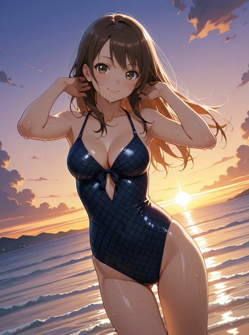 水着少女コレクション 夕暮れ編 【135枚+特典動画付き】のサンプル画像 2