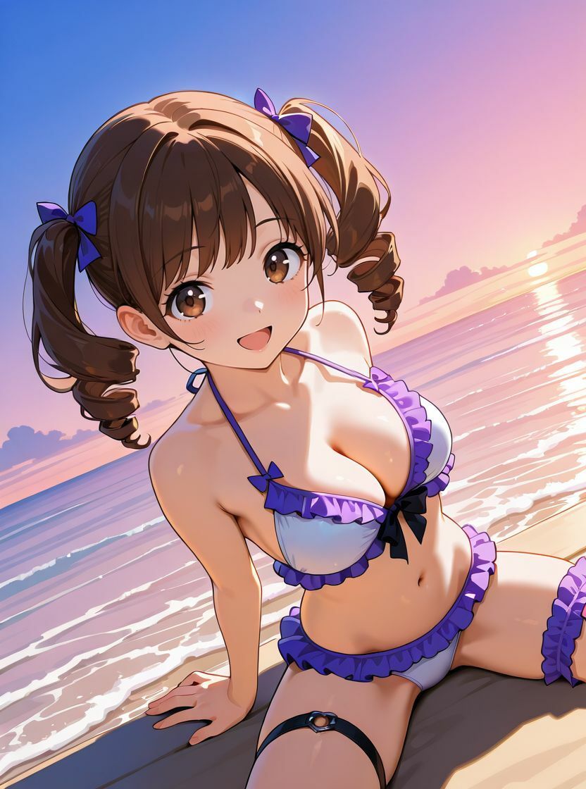 水着少女コレクション 夕暮れ編 【135枚+特典動画付き】のサンプル画像 4