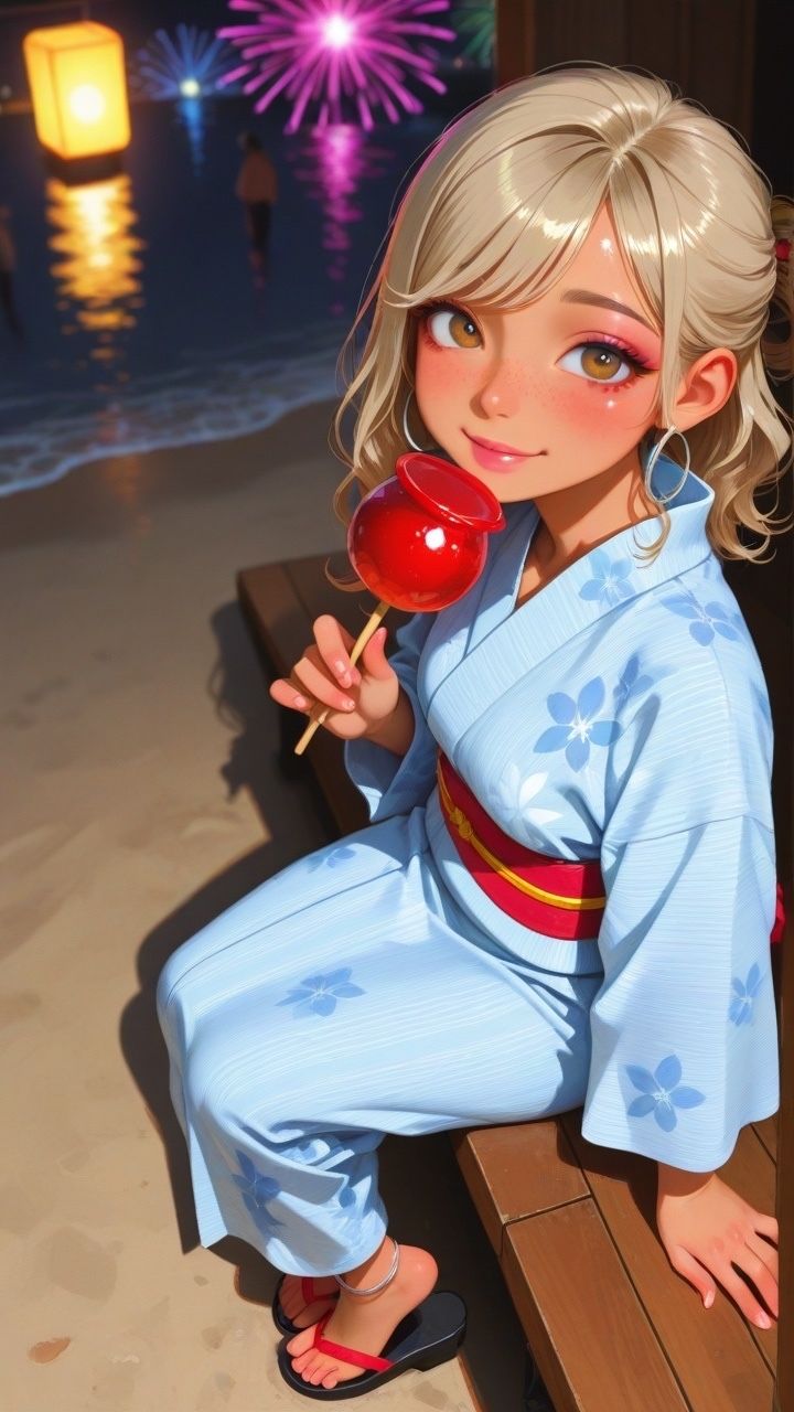 海の家のギャル・沙世姉と朝までイチャラブ!のサンプル画像 4