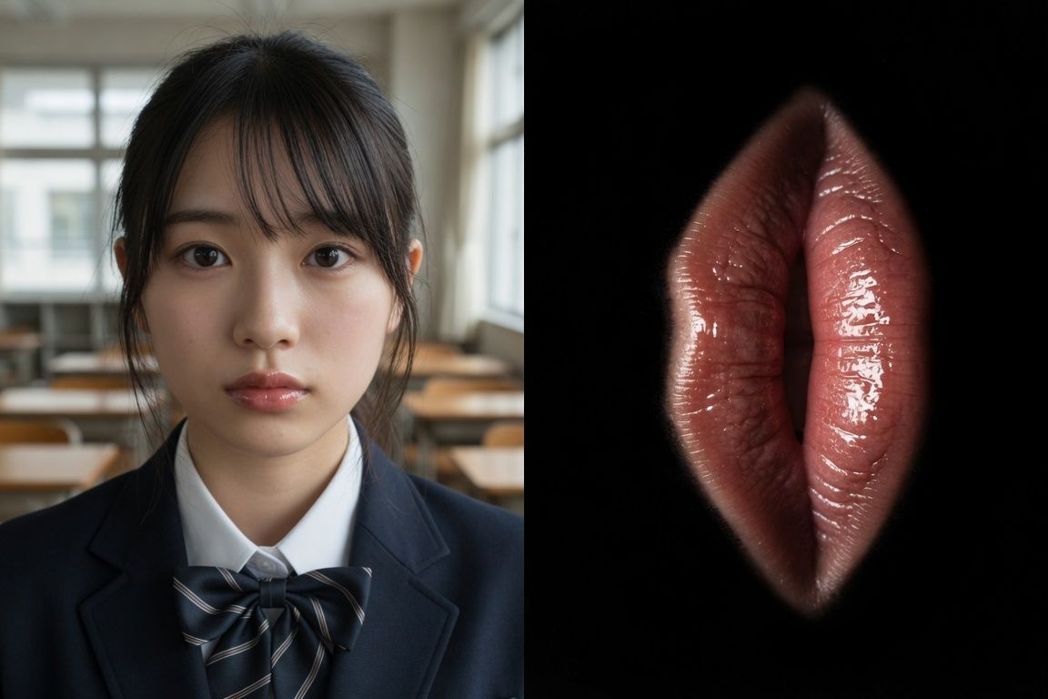 オマ〇コのような唇 画像集のサンプル画像 4