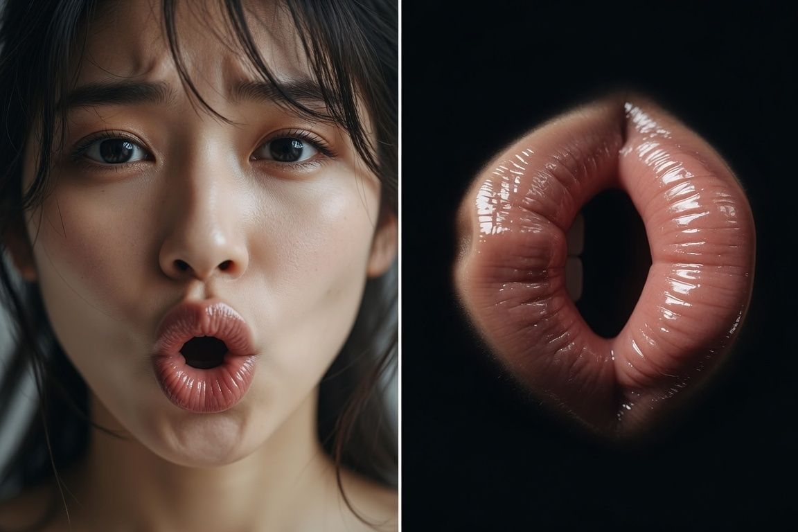 オマ〇コのような唇 画像集のサンプル画像 6