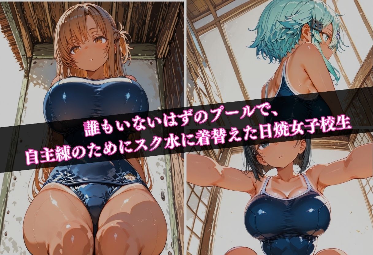 日焼けスク水女子校生調教記録 〜大嫌いな先生に孕まされる〜Vol.3のサンプル画像 2