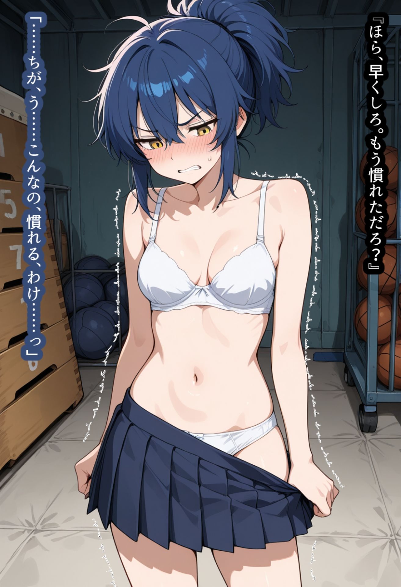 自信満々なスポーツ少女が勝負に負けていいなりになる話 画像7