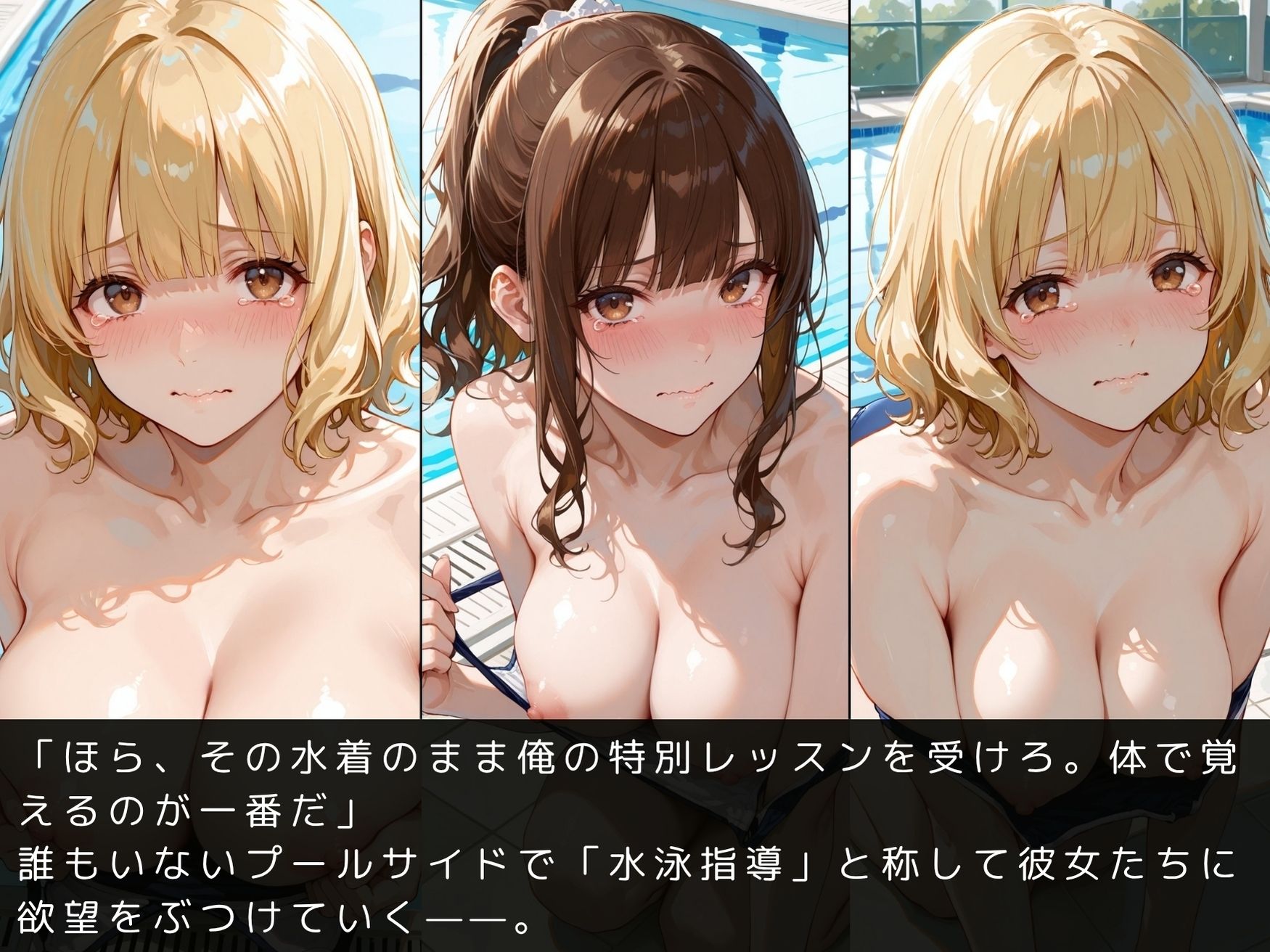 放課後の性指導〜禁断の記録〜プール編 Vol.2のサンプル画像 6
