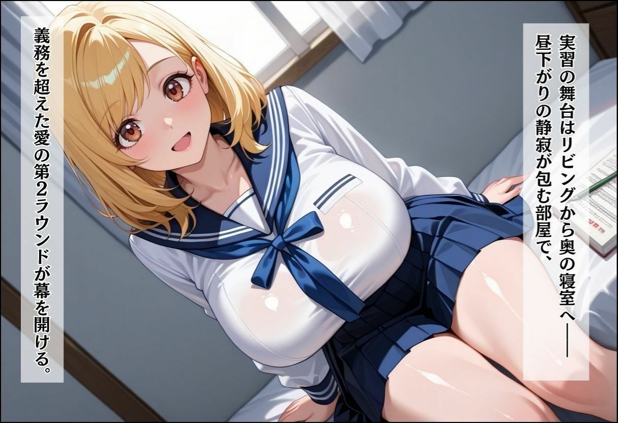 性実習プログラムーセックスが義務教育になった話〜〜清楚先輩とツンデレ同級生編〜 画像8