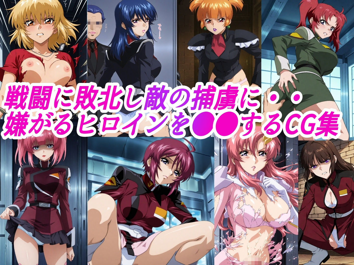 (ガン●ムSE●D)嫌な顔されながらおパンツ見せて中出しセックスで孕ませたいのサンプル画像 2