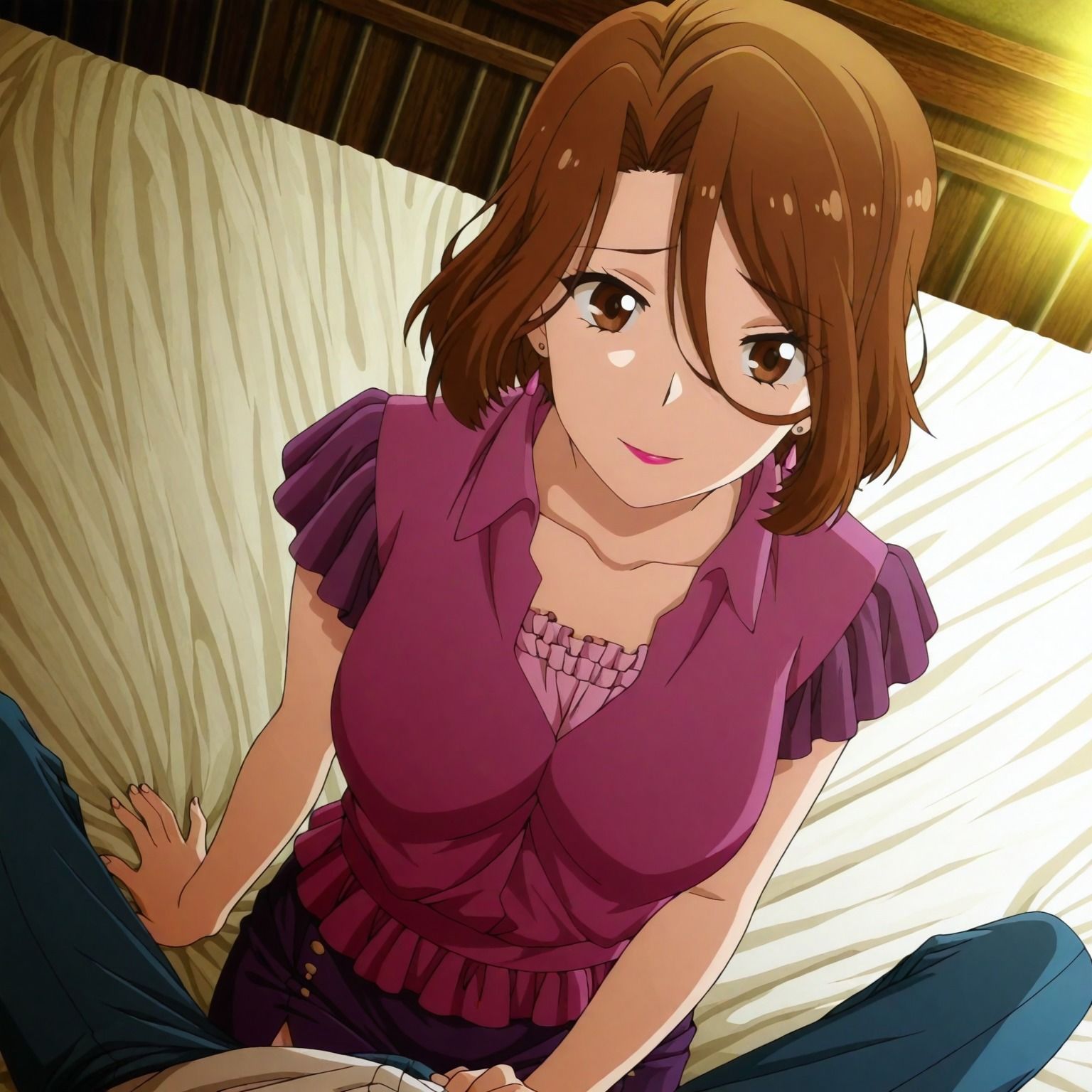 この世の果てで恋を唄う〇女YU-NO（一〇美月ホテルでイチャラブ編）のサンプル画像 1