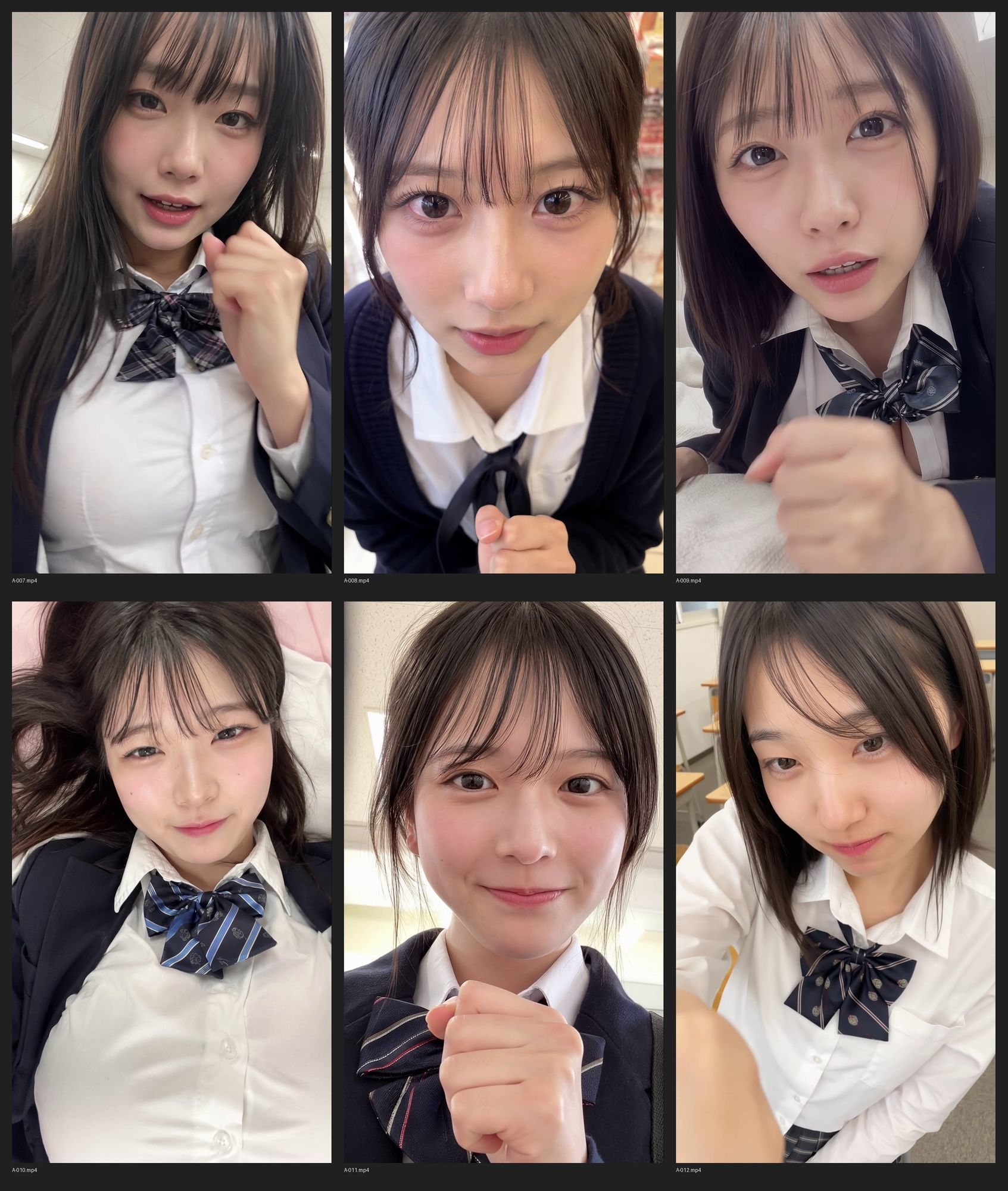 ［30秒］ 何といってもどうしても可愛いJ○にシコられたい！2  疑似手コキ・疑似フェラなど  各動画30秒以上.のサンプル画像 6