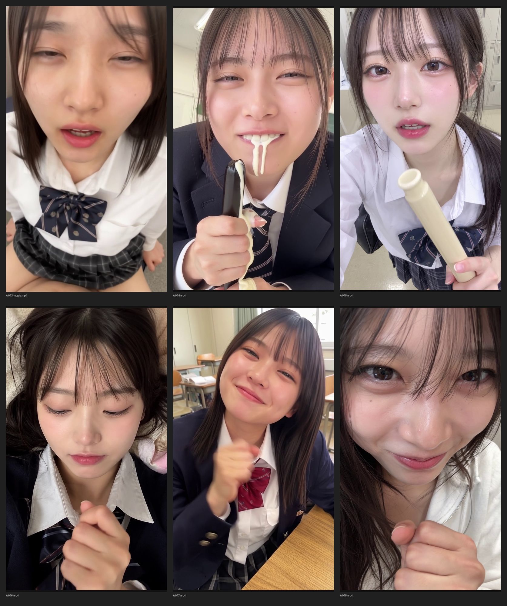 ［30秒］ 何といってもどうしても可愛いJ○にシコられたい！2  疑似手コキ・疑似フェラなど  各動画30秒以上. 画像7