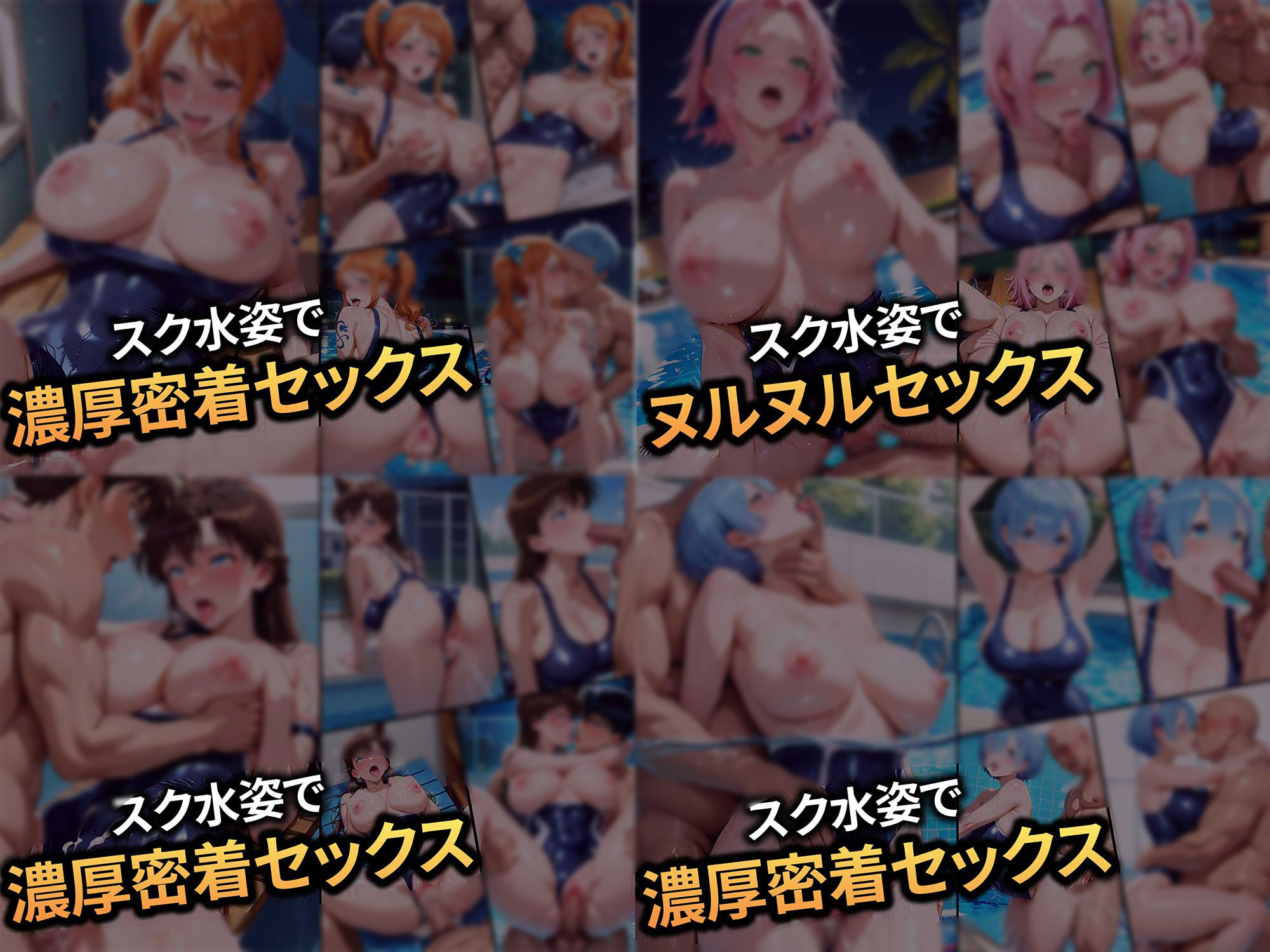 【合計1000ページ】生意気なカノジョたちを〇〇な方法で犯した話〜サ●ラ・ナ●・ら●・レ●の総集偏〜 画像9