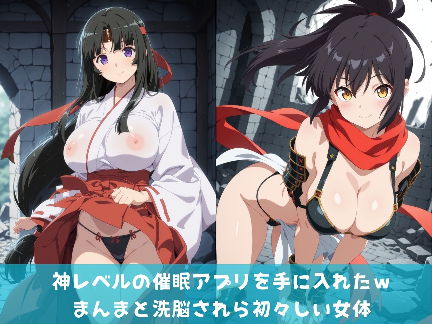 神催●に狂う女体〜クイーン●ブレイド〜のサンプル画像 1