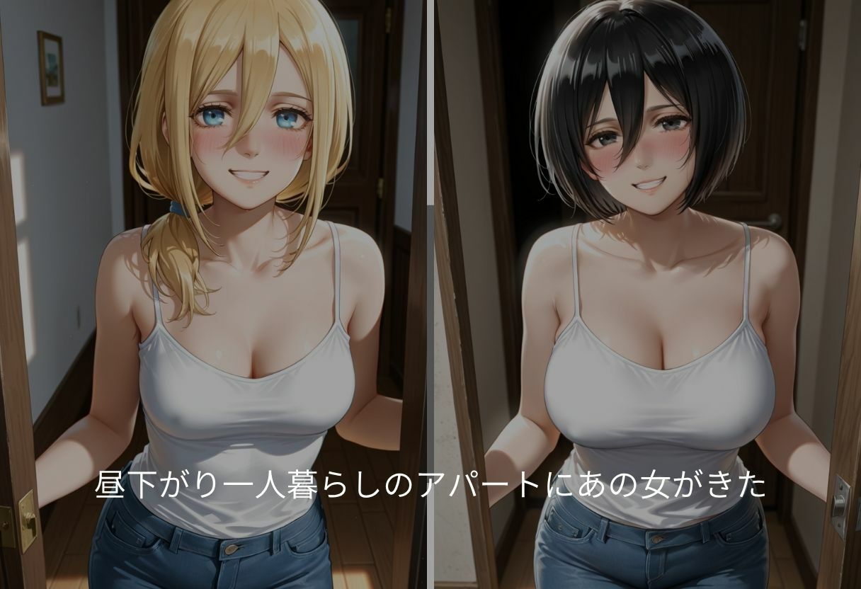 ミカサ  ヒストリアの吹き出す母乳のサンプル画像 2