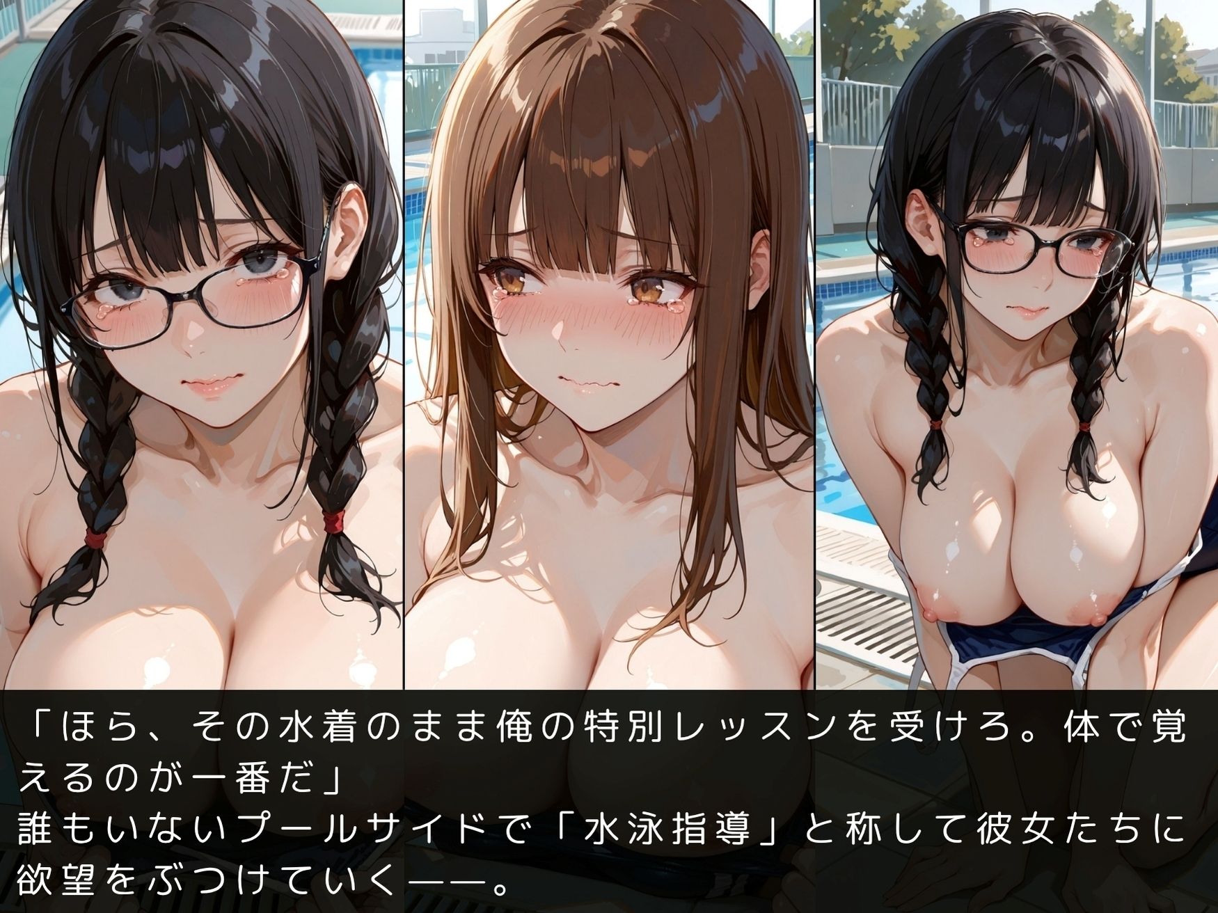 放課後の性指導〜禁断の記録〜プール編 Vol.3のサンプル画像 6