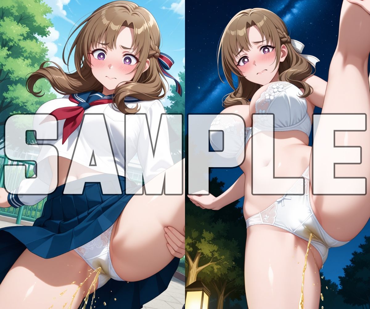 おしっこお漏らしチャレンジ【お母さんキャラ編】のサンプル画像 6