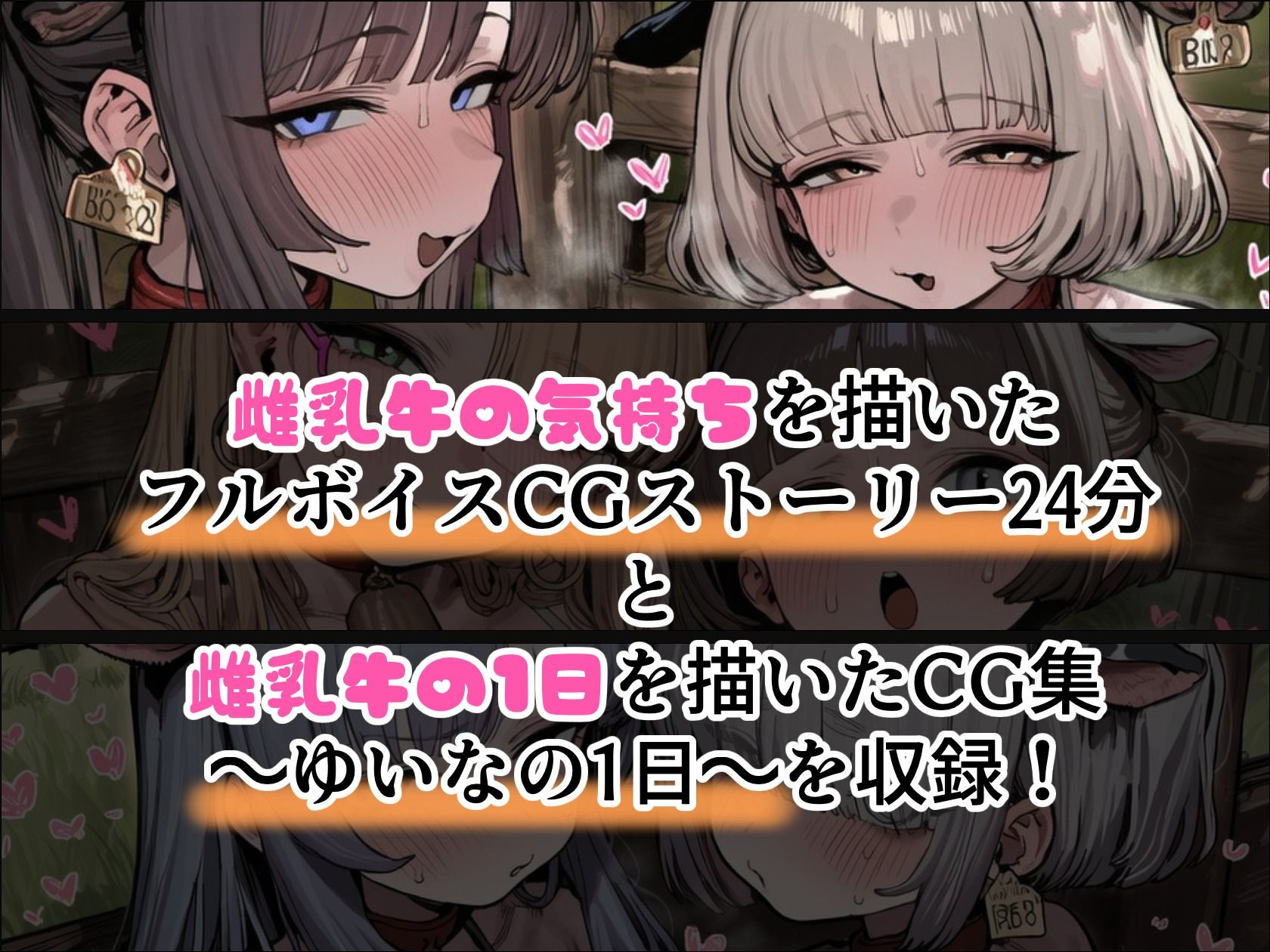 【ヒロイン視点フルボイス＋EXCG】BreedingParty 爆乳ギャルの雌乳牛化計画 〜飲んだら最後、種付けは孕むまで〜 第一話 みうとゆいなのサンプル画像 4