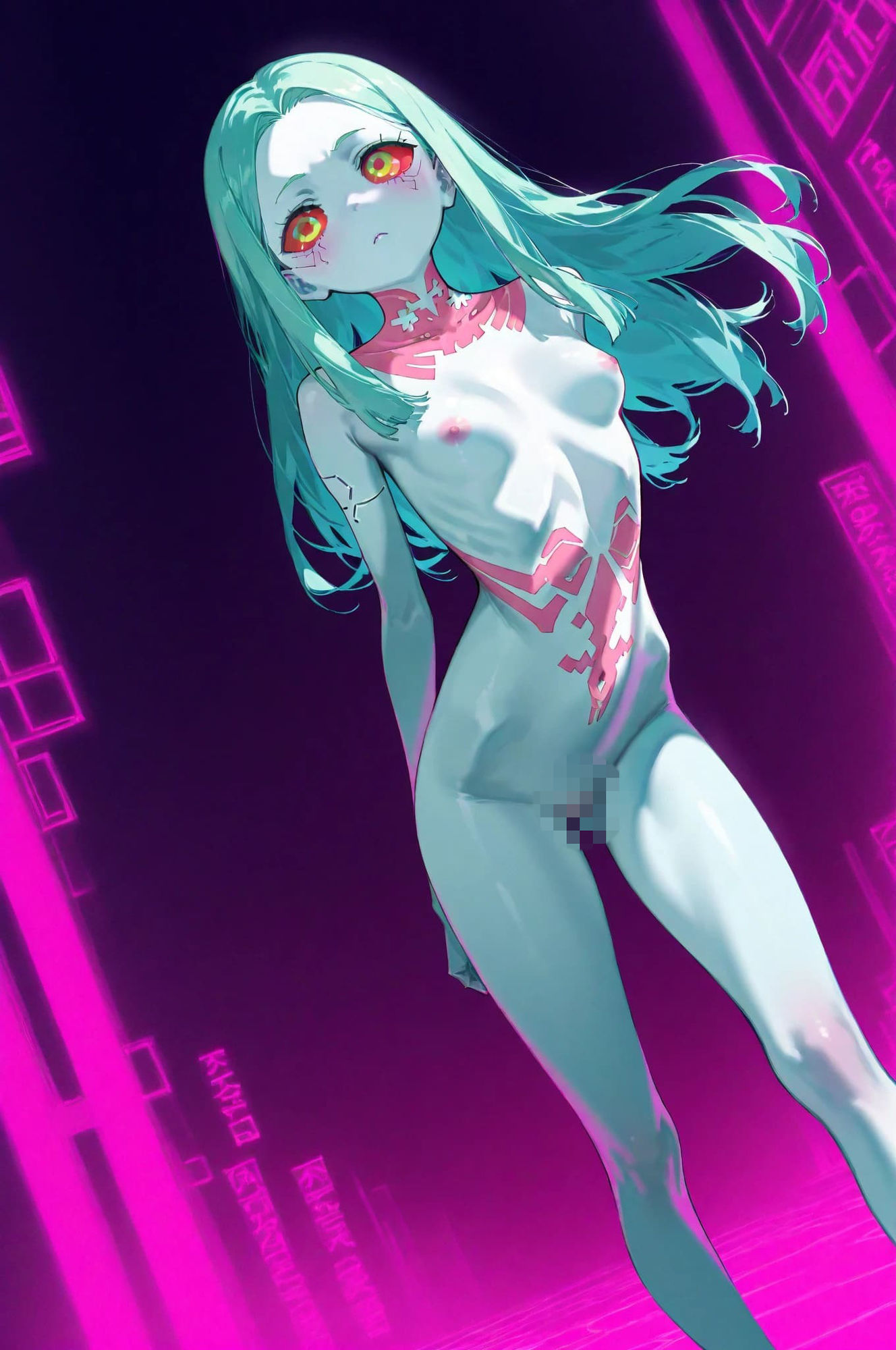 Cyberpunk: Rebecca - Neon Desireのサンプル画像 2