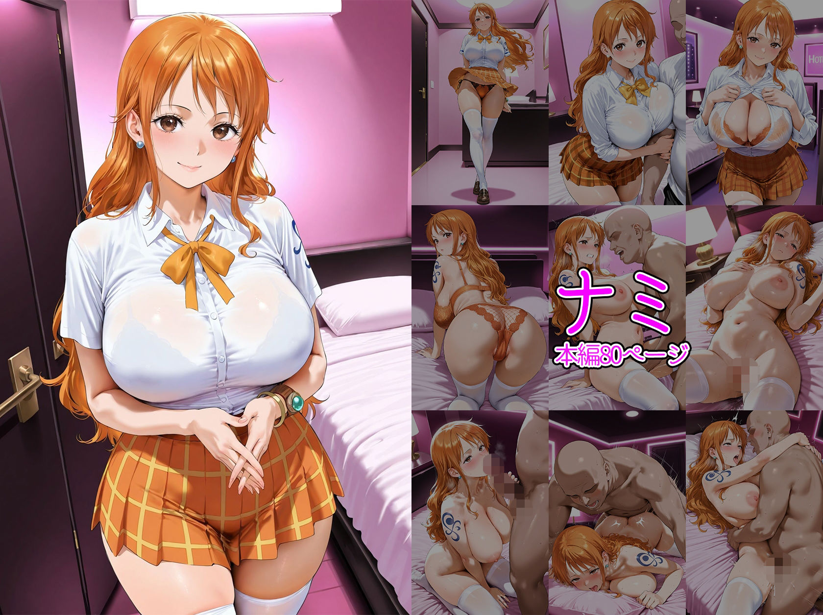 【総集編】 淫夢学園 〜ワン〇ース JKイメクラ〜のサンプル画像 2